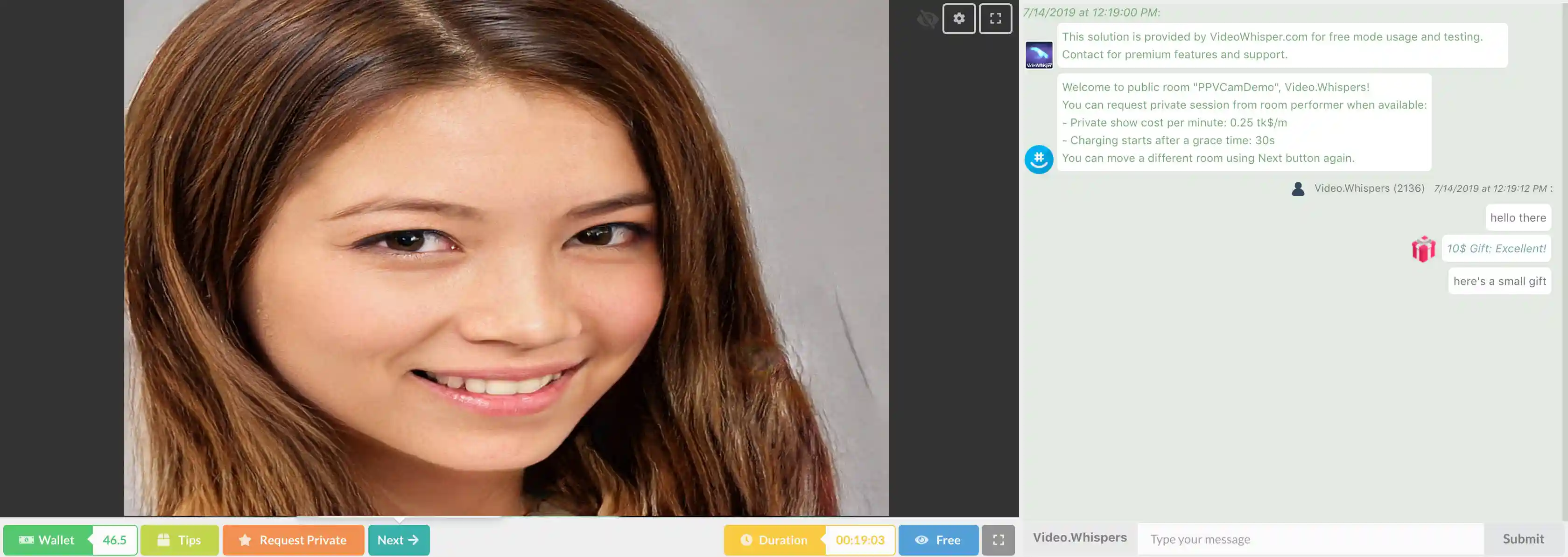 PHP Live Streaming Webcam