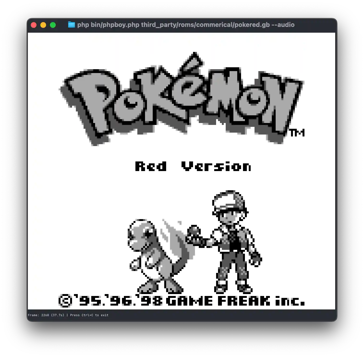 Pokemon Red DMG