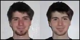 Goatee to non-goatee