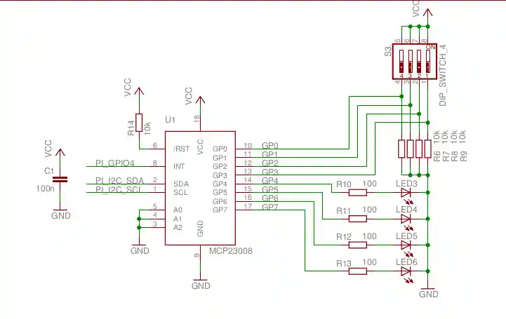 I2C schematic