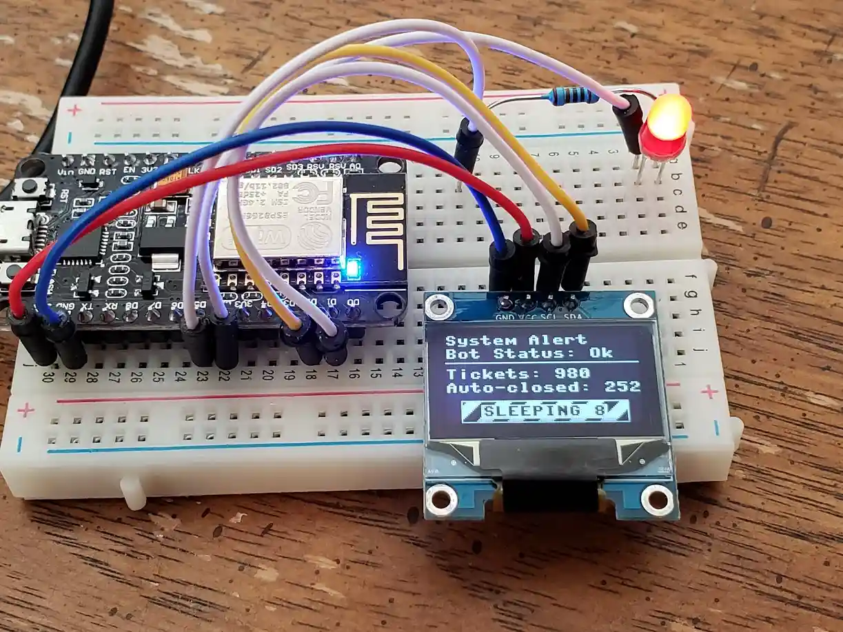 Infinite Bar With Text