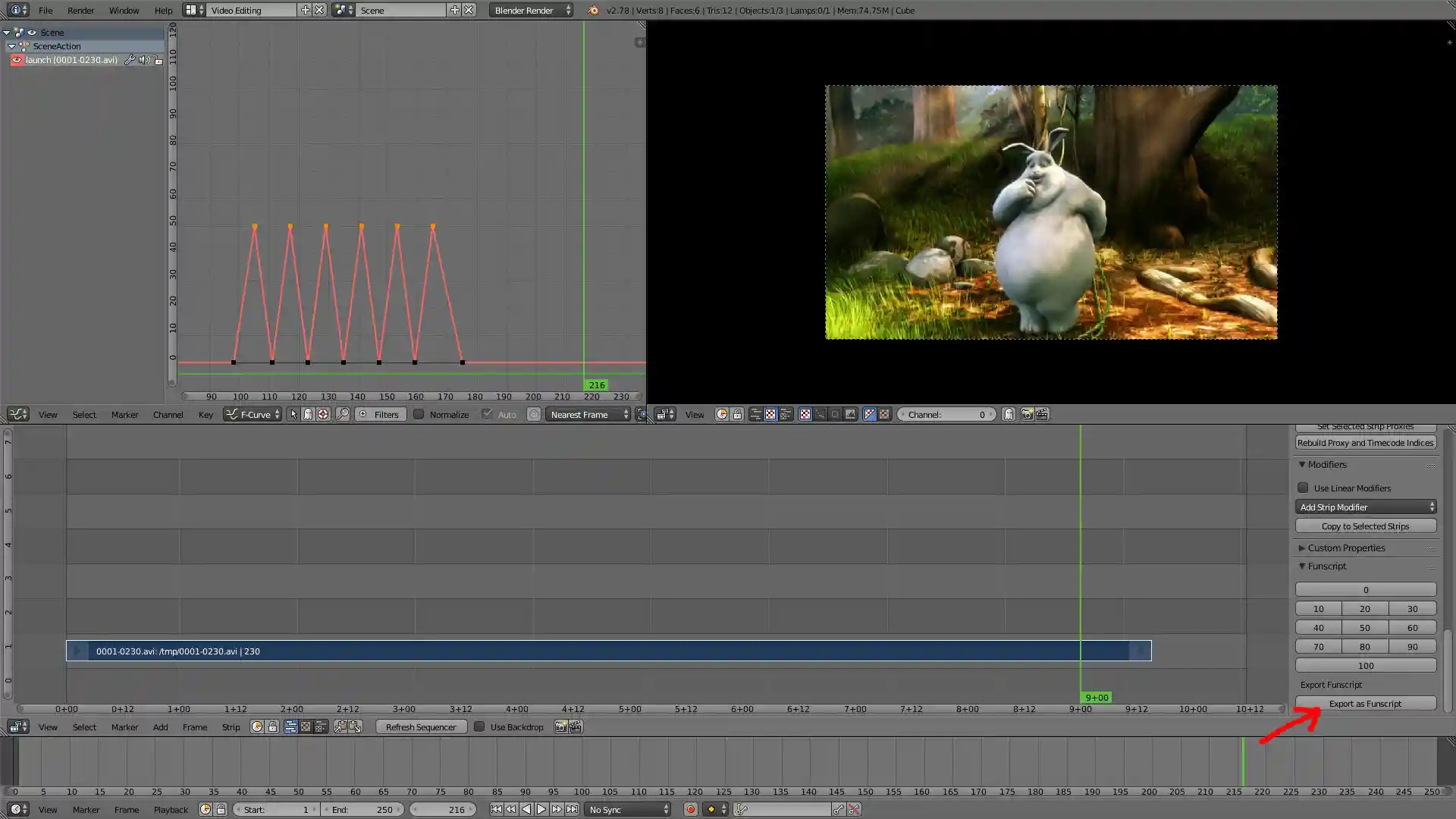 Export Funscript Export Funscript