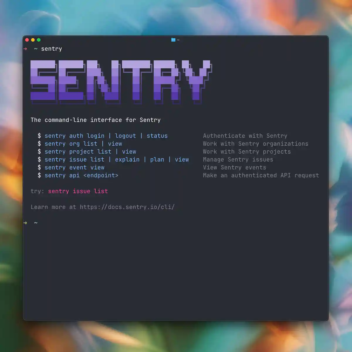 Sentry CLI