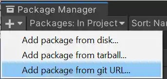 Install git package screenshot