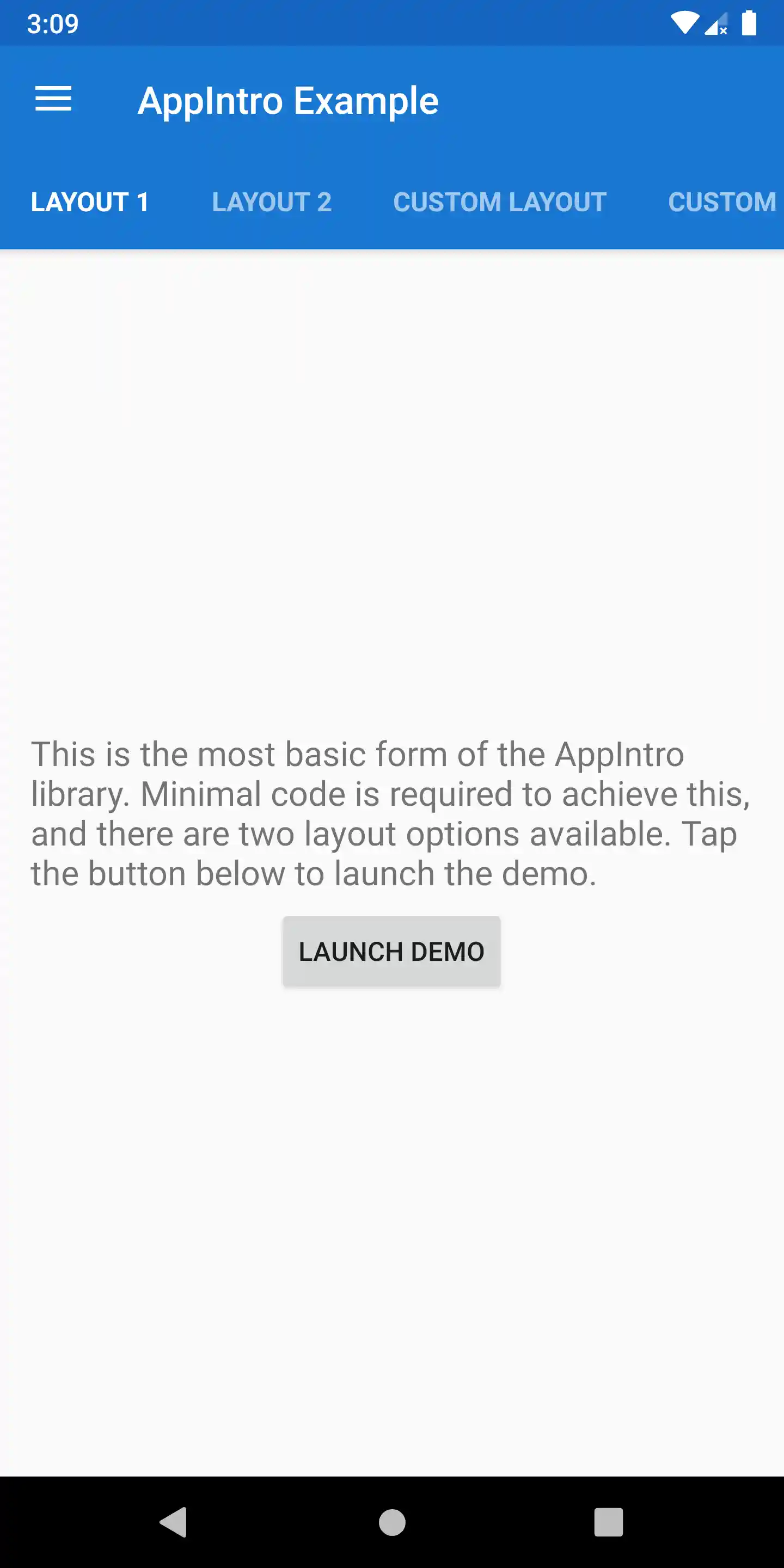 appintro sample app