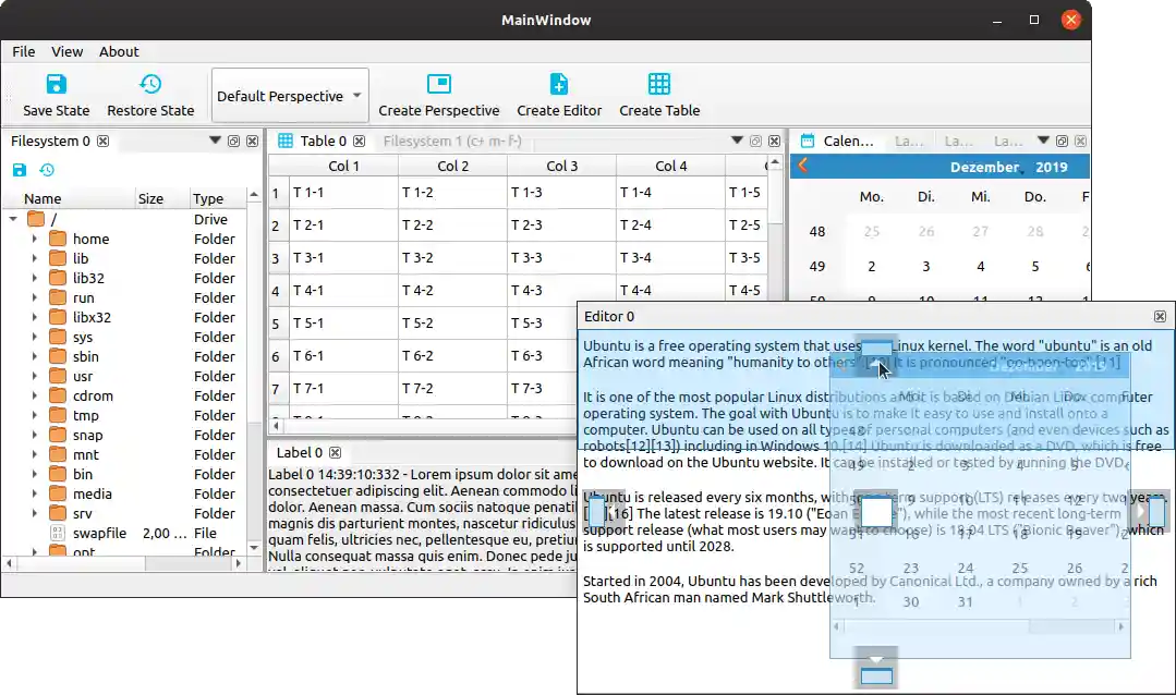 Advanced Docking on Ubuntu Linux