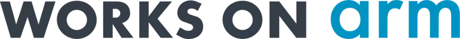 Works on Arm logo