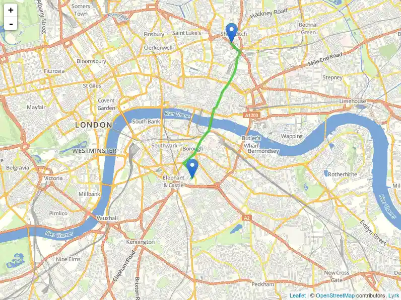 GraphHopper Routing API screenshot