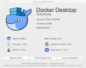 Docker for Mac 2.0.0.3