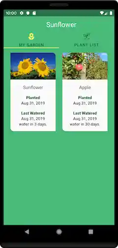 Sunflower sample demo