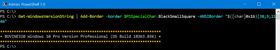 PSSpecialChar Border