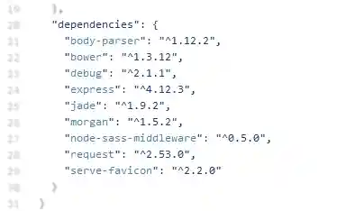 Github JSON Dependencies Linker Screenshot