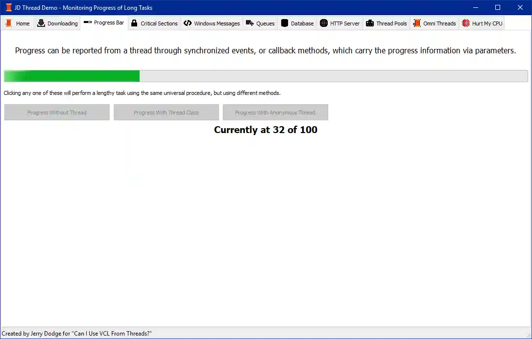 Progress Bar Progress Bar
