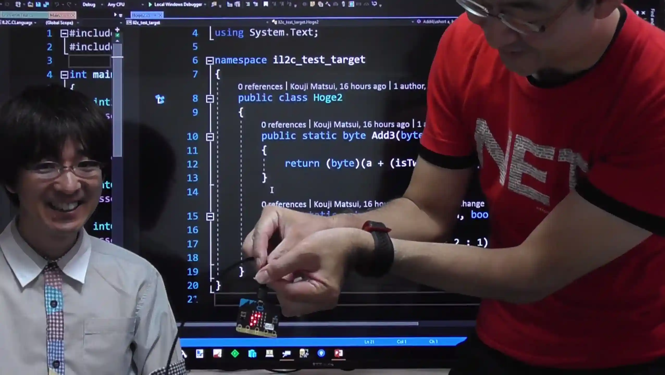 Tested IL2C on micro:bit and arduino platform #8