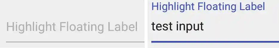 HighlightFloatingLabel