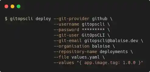 GitOps CLI Teaser