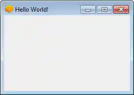 Screenshot of sample app on Windows