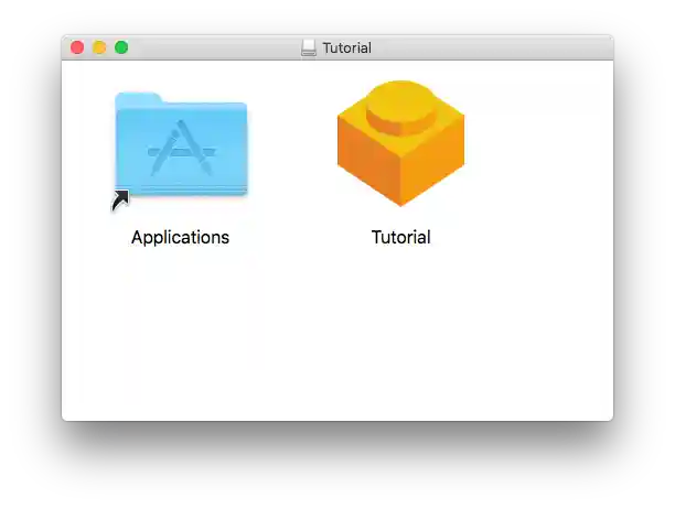 Screenshot of installer on Mac