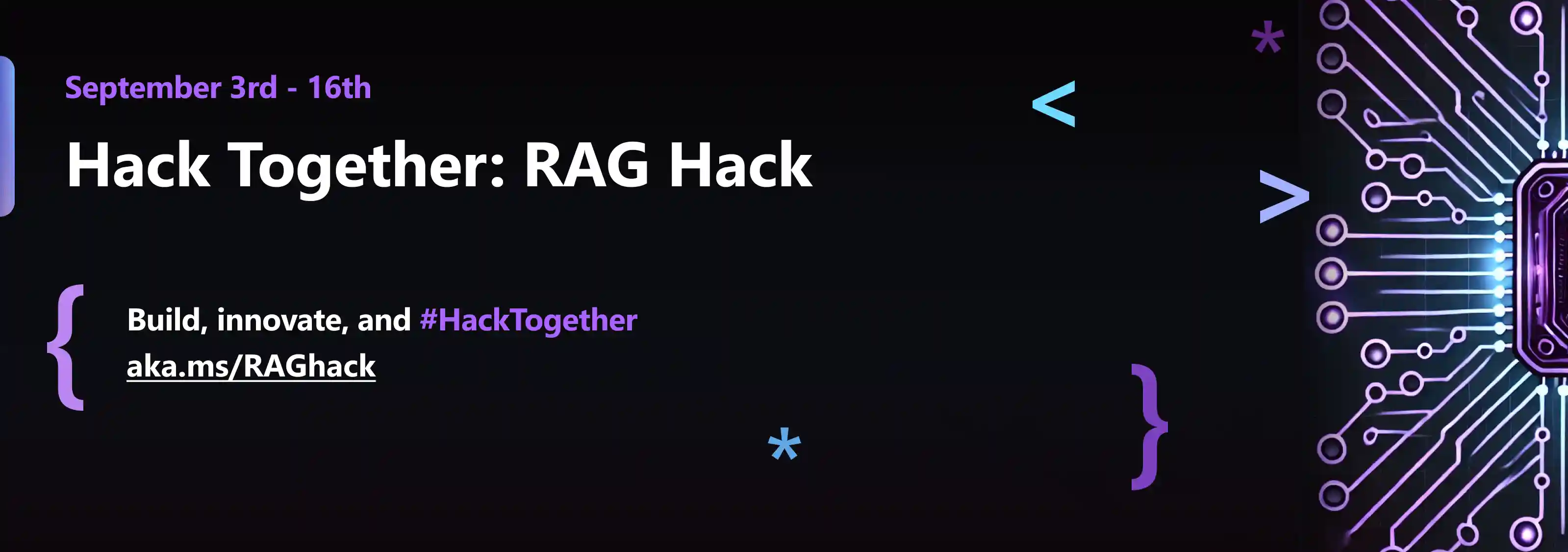 RAG AI Hack Banner