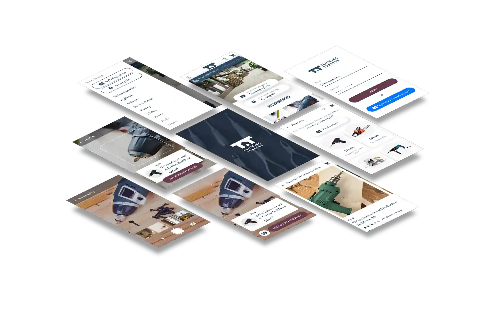 Tailwind Traders Mobile Apps