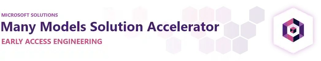 Many Models Solution Accelerator Banner