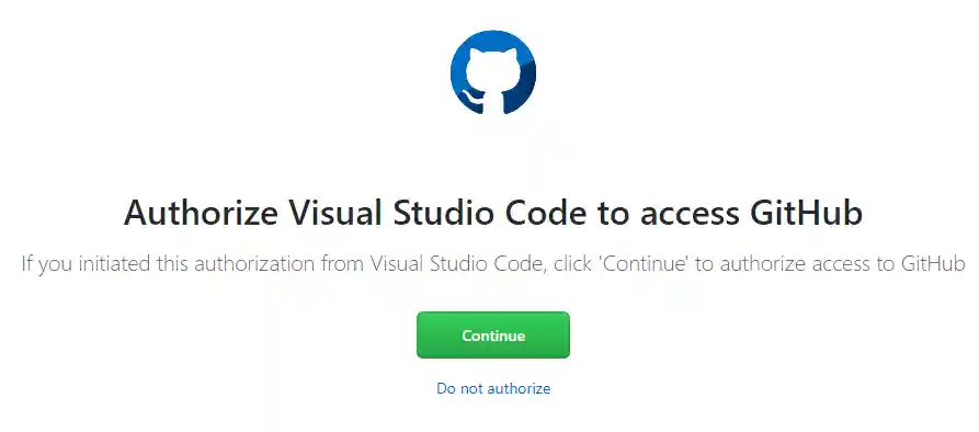 Authorize Access to through GitHub