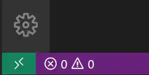 Remote Status bar item