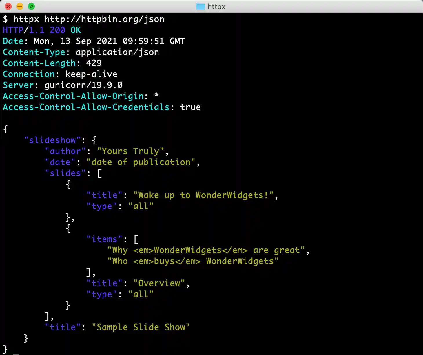 httpx http://httpbin.org/json