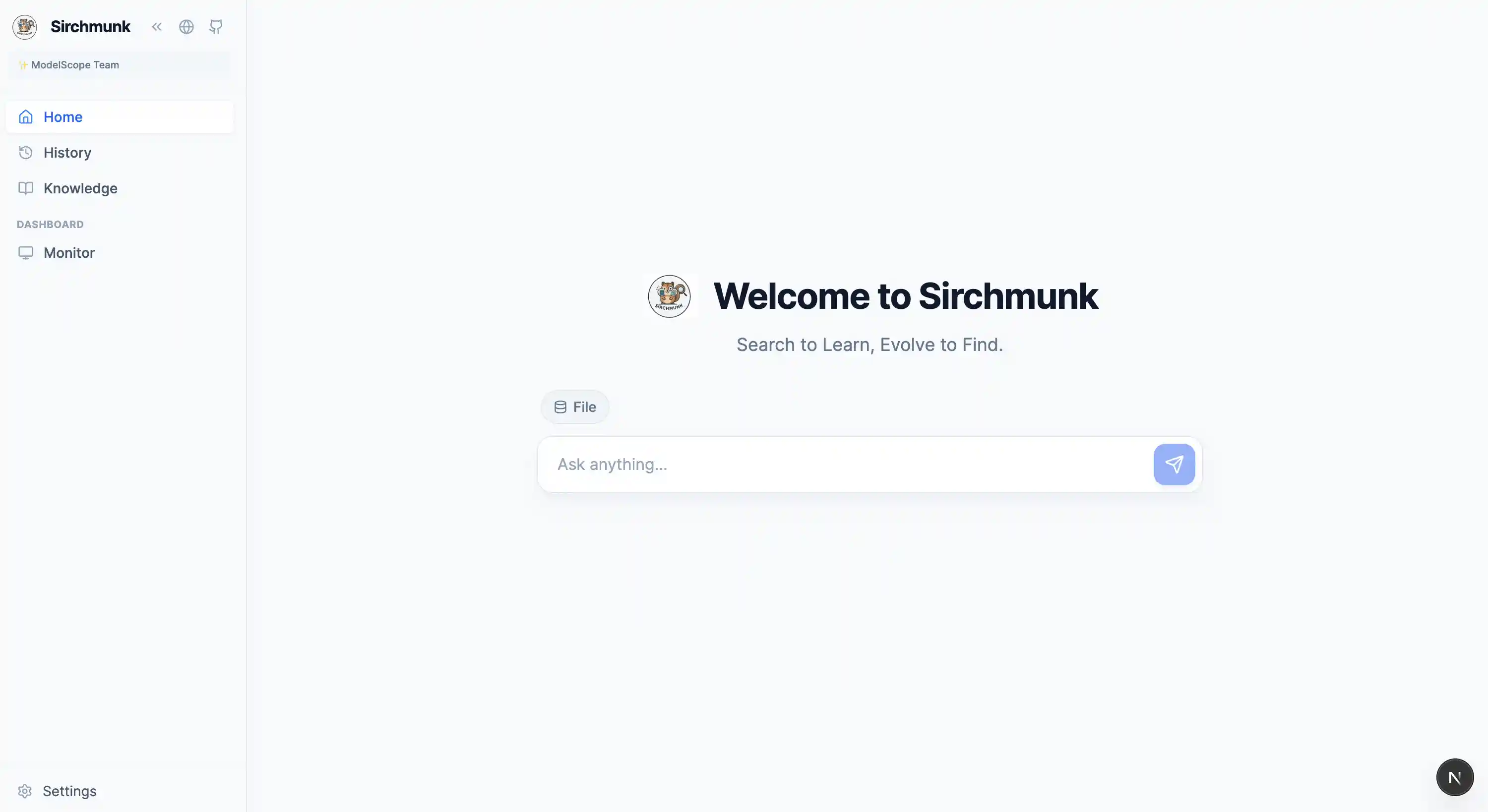 Sirchmunk Home