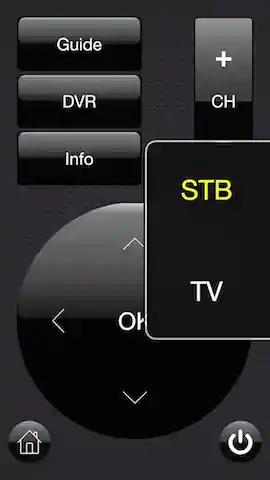Mode selection panel