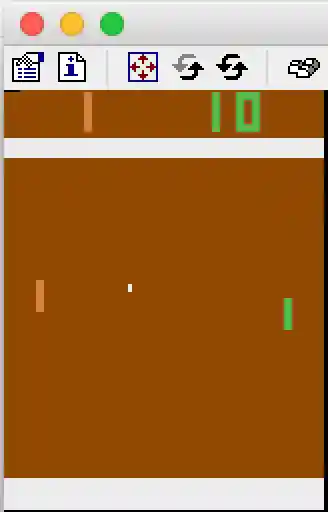 Pong over VNC pong