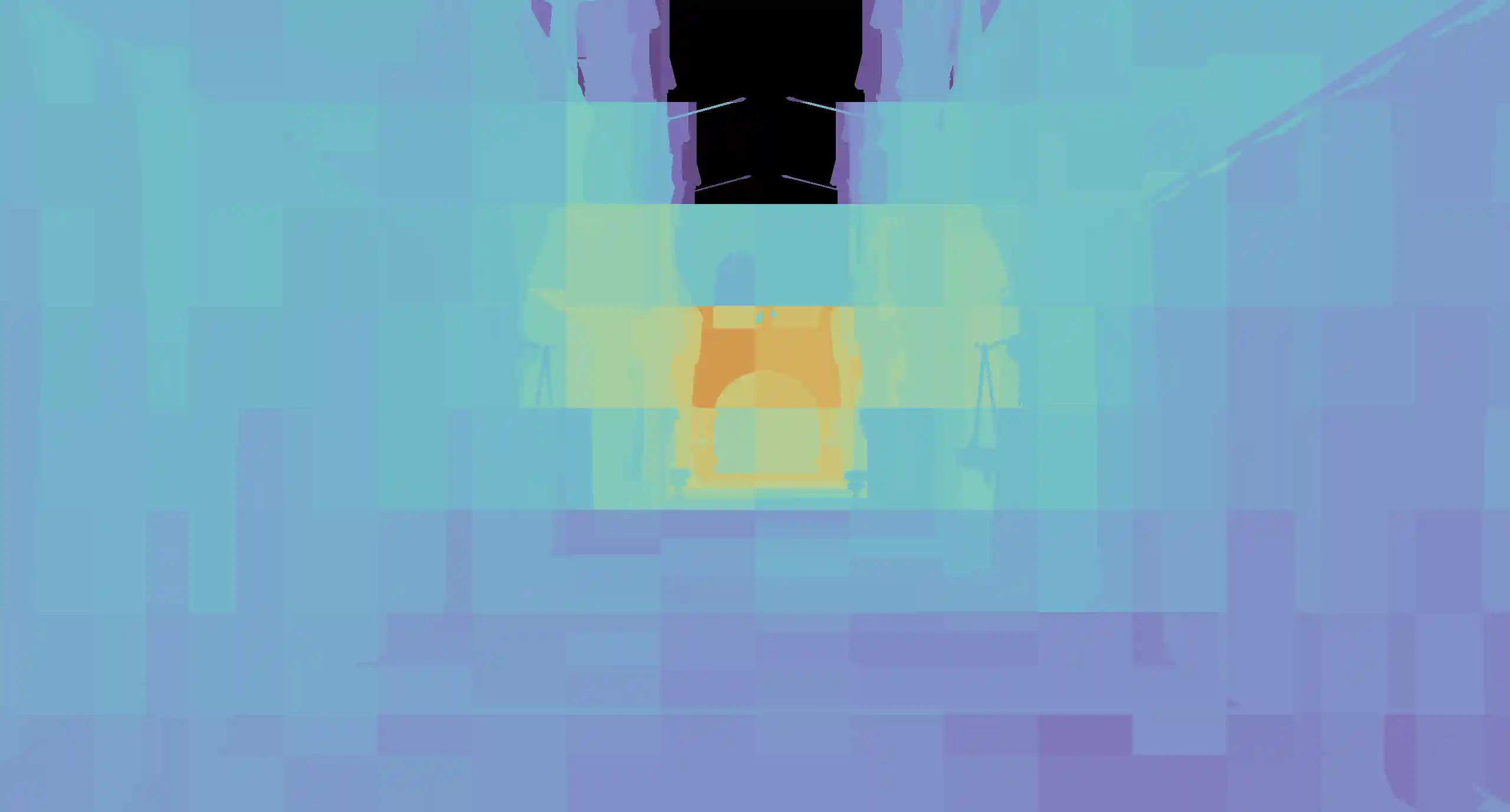 Cluster light count visualization