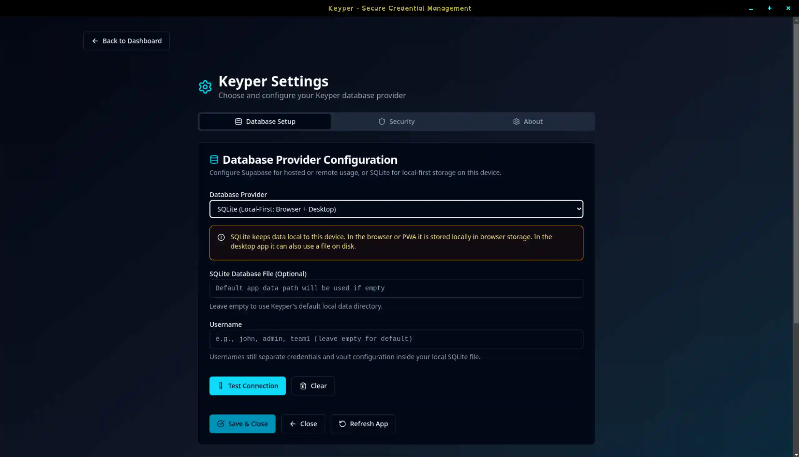 Keyper Screenshot 3