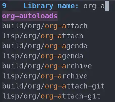 Finding
libraries, with load-path shadows