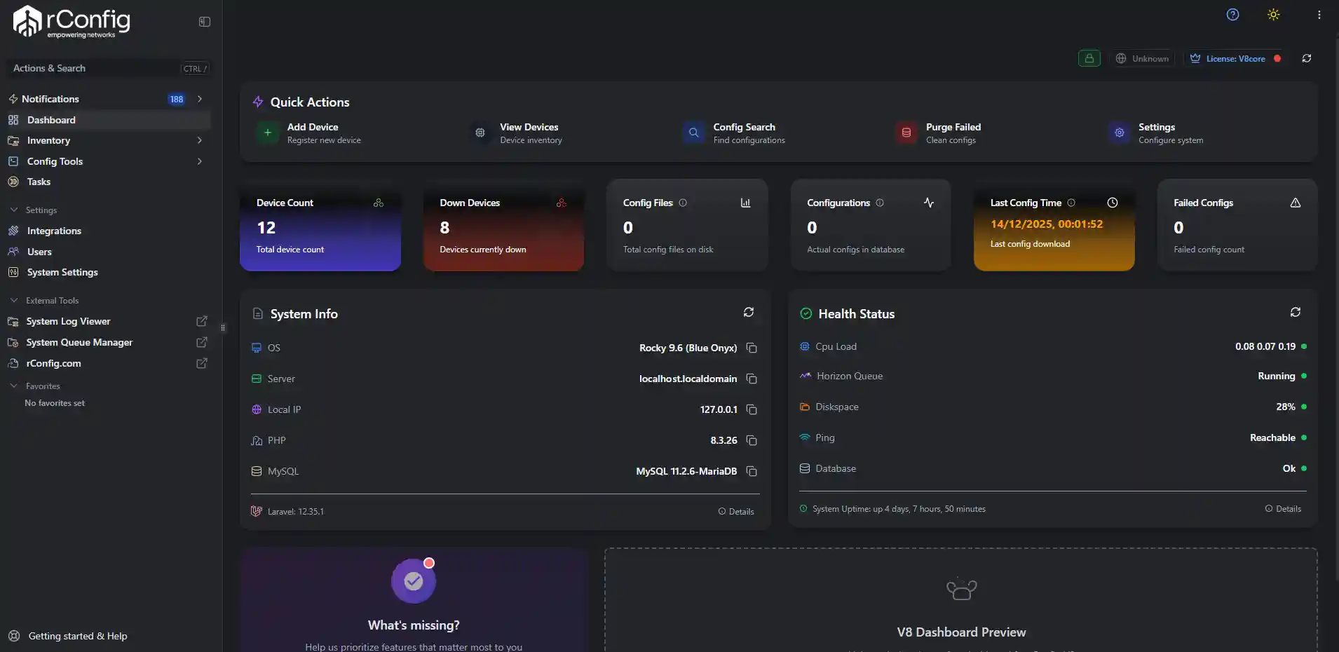 Dashboard