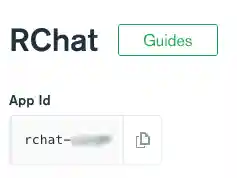Realm application Id