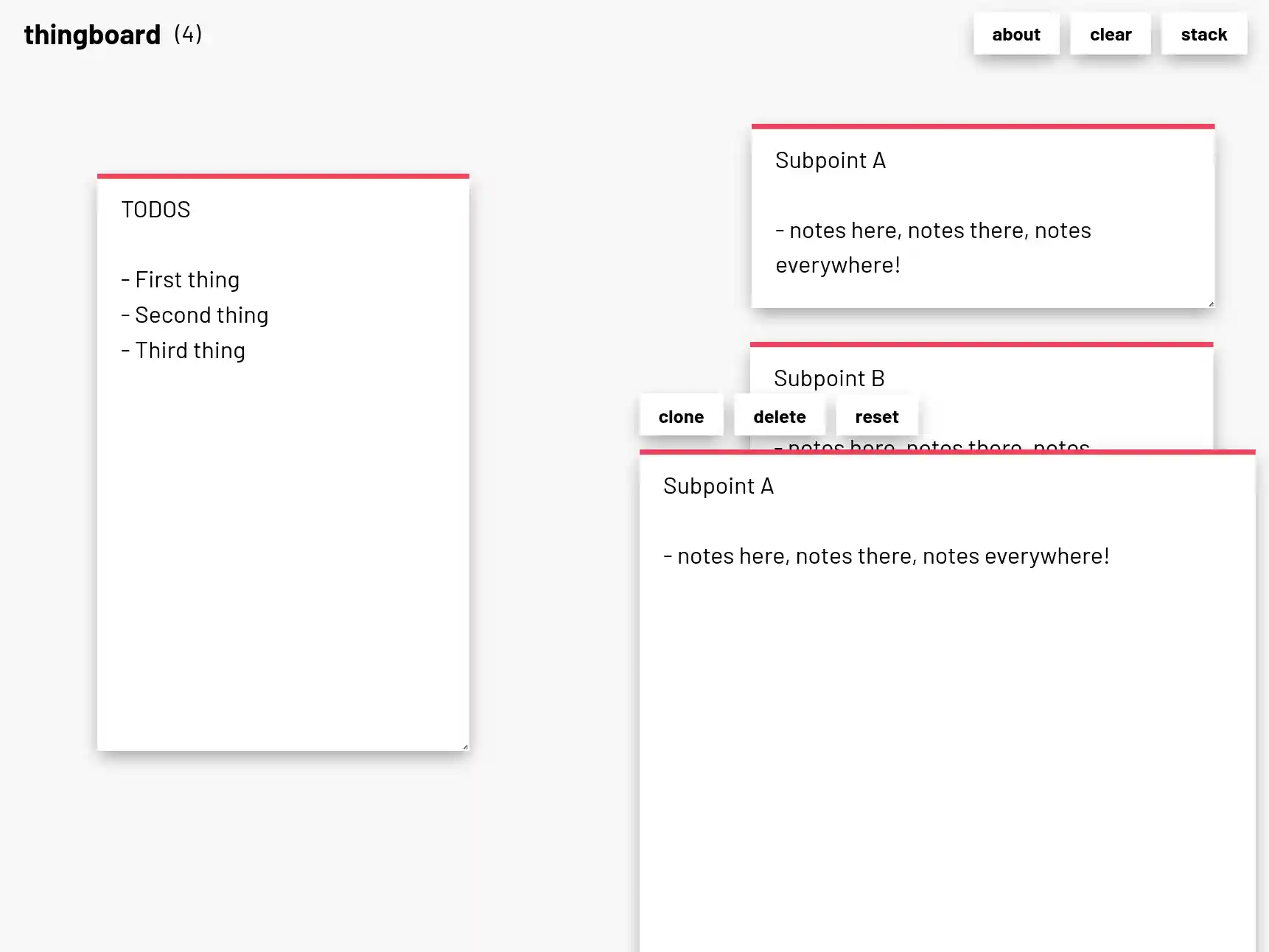 Thingboard screenshot