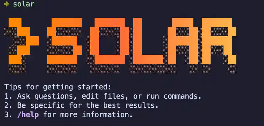 Solar Code Screenshot