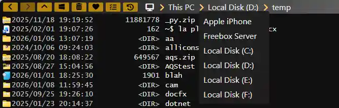 Breadcrumb Navigation