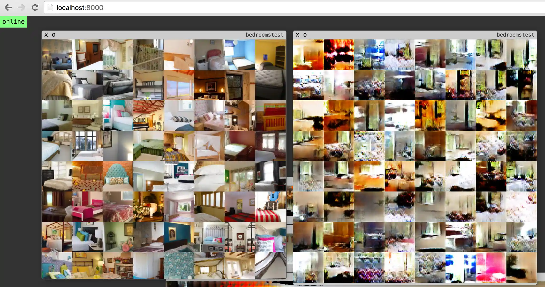 Example of display display