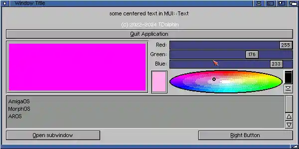 basic example window