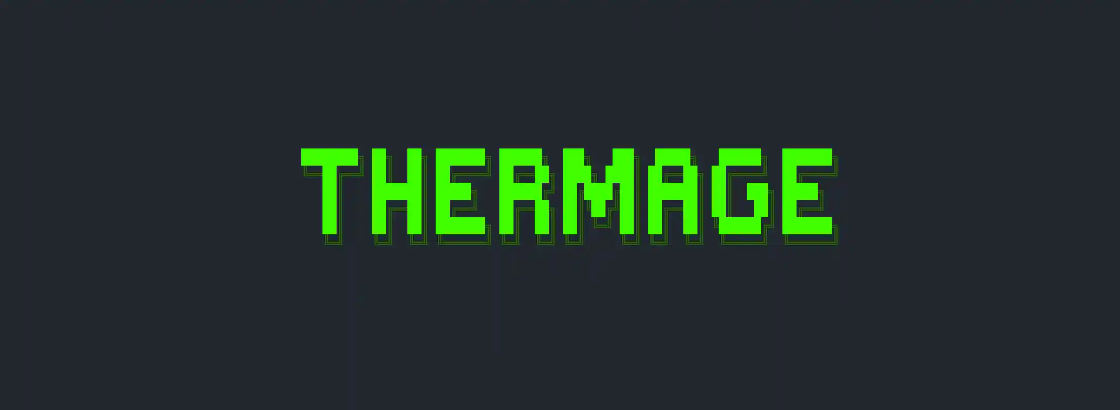 Totally RAD Terminal styling! Thermage