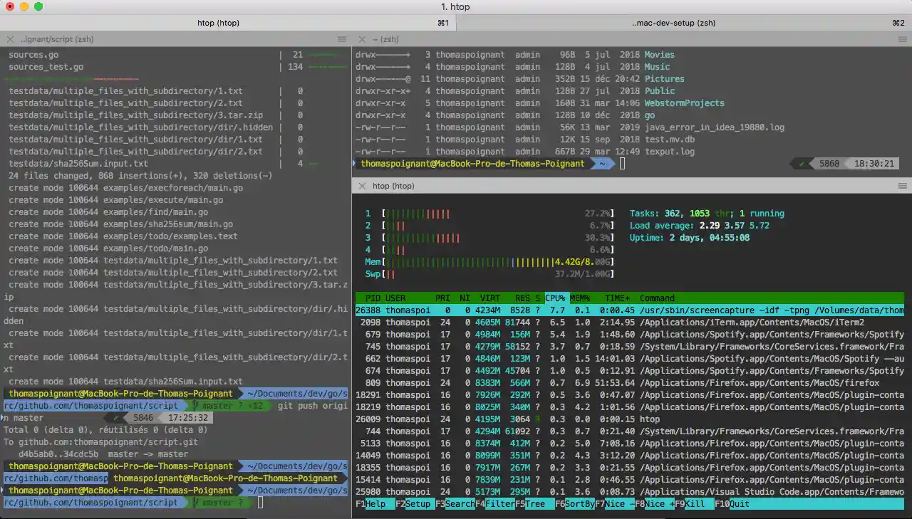 iTerm2 screenshot