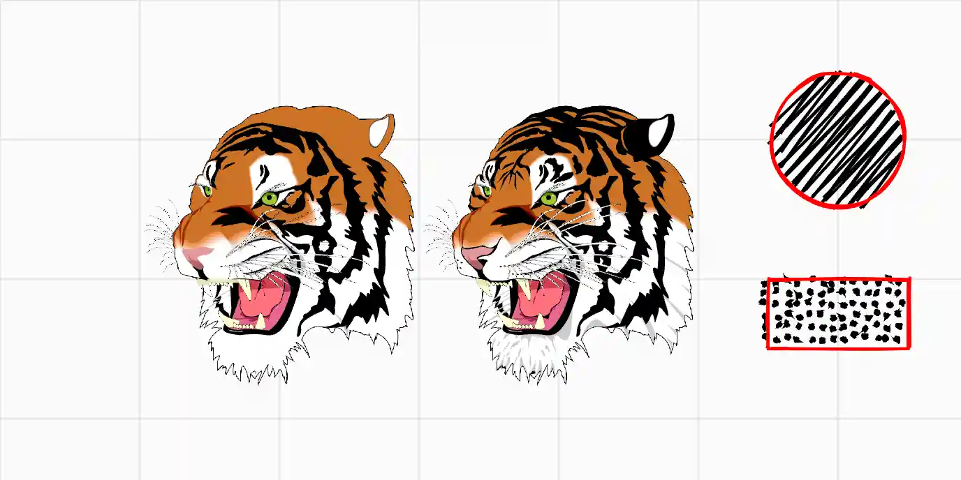 Path and rough shapes