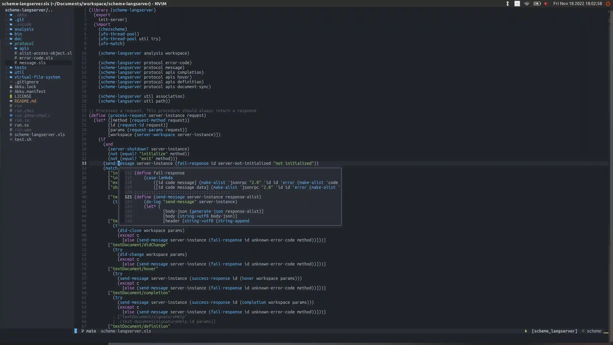 Goto Definition with telescope.nvim Goto definition with telescope.nvim