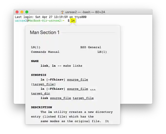 Lookup from Terminal