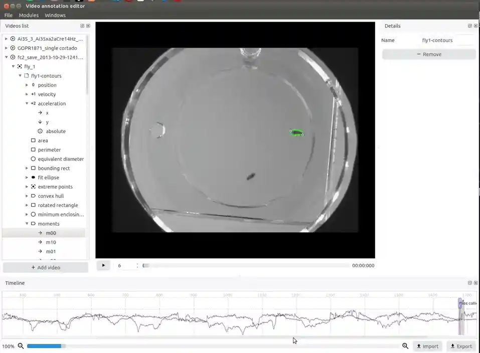 Video annotator screenshot