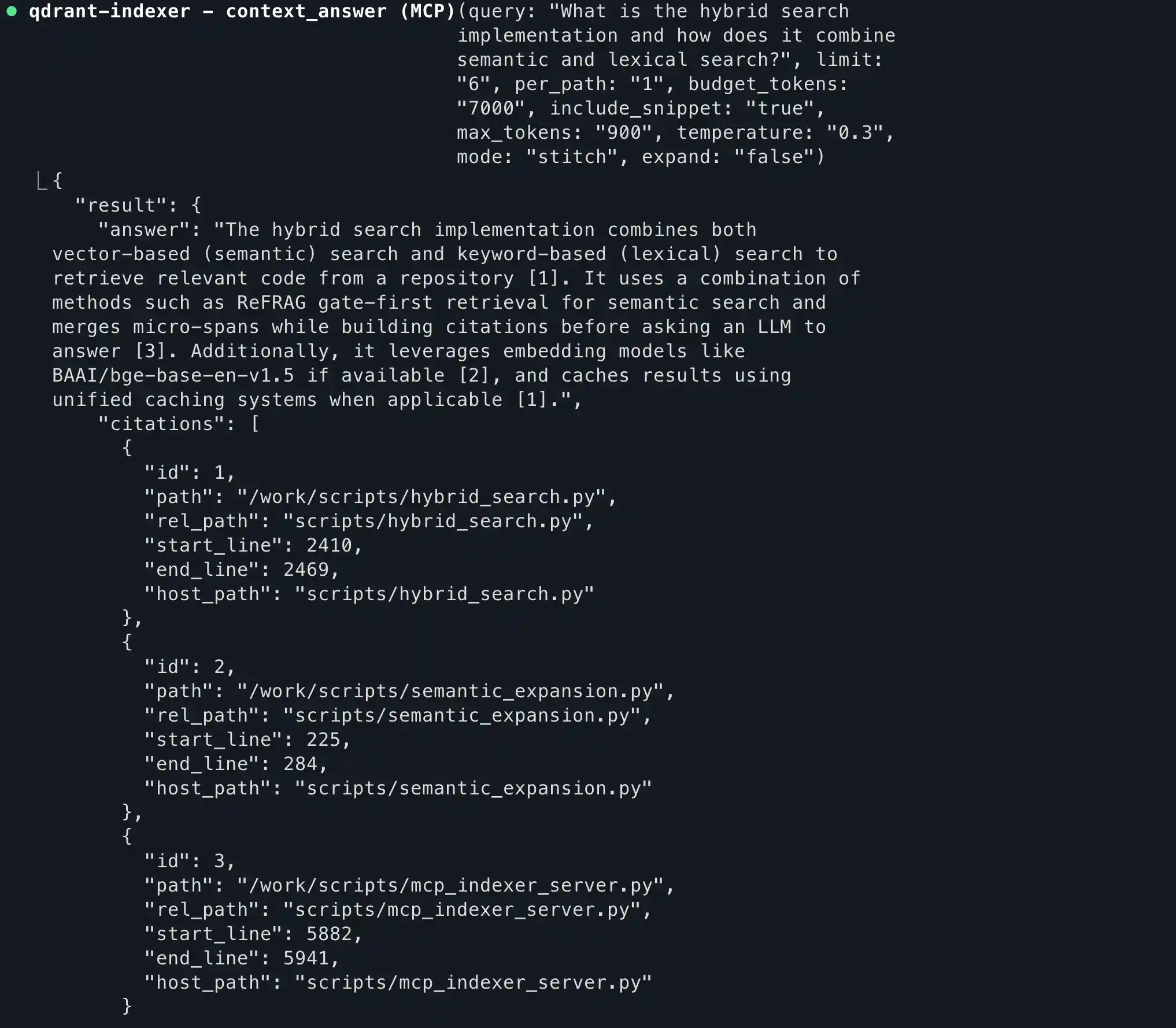 Context-Engine Usage