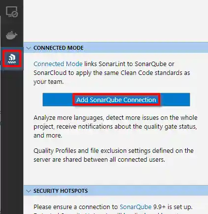SonarQube Connection