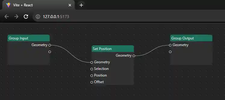 Screenshot of the app